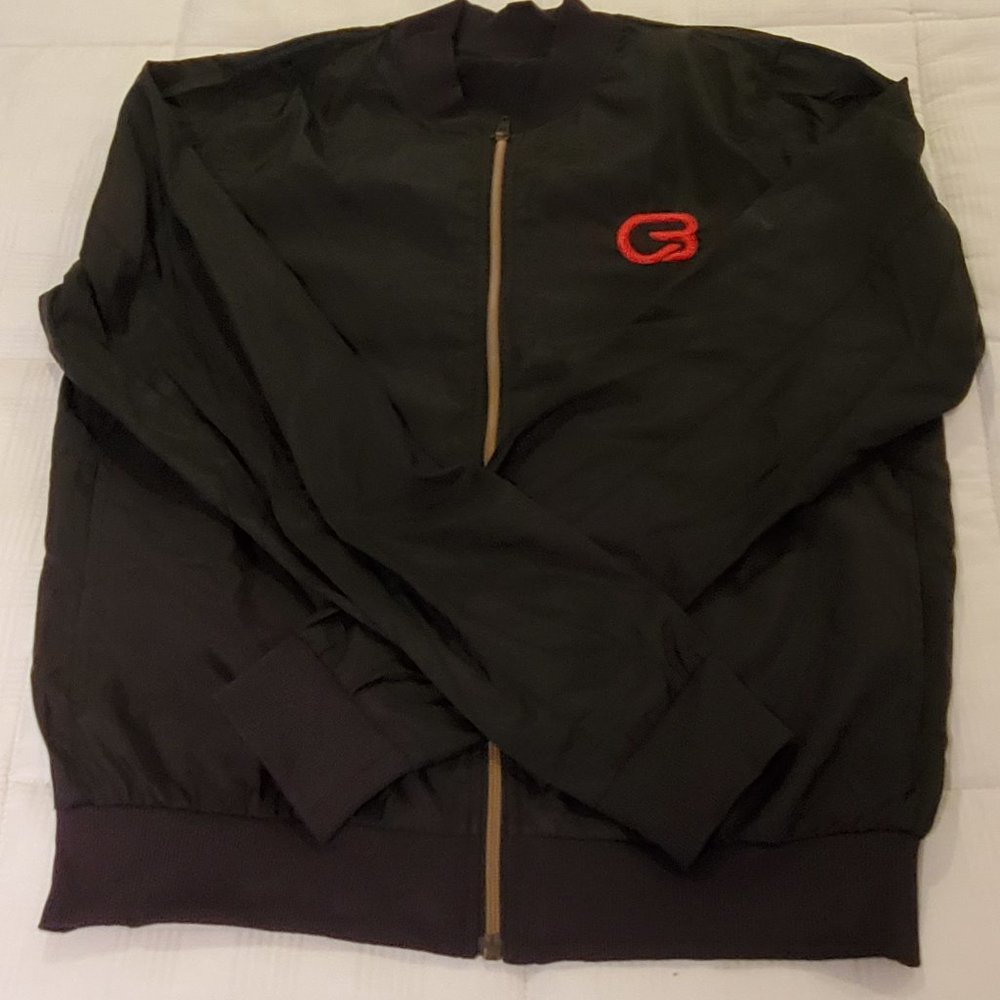Cyclebar Black Bomber Jacket Size M